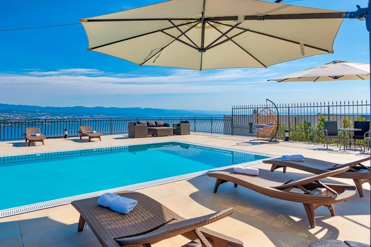 Villa Esarjo With Heated Pool And Sea View Veprinac