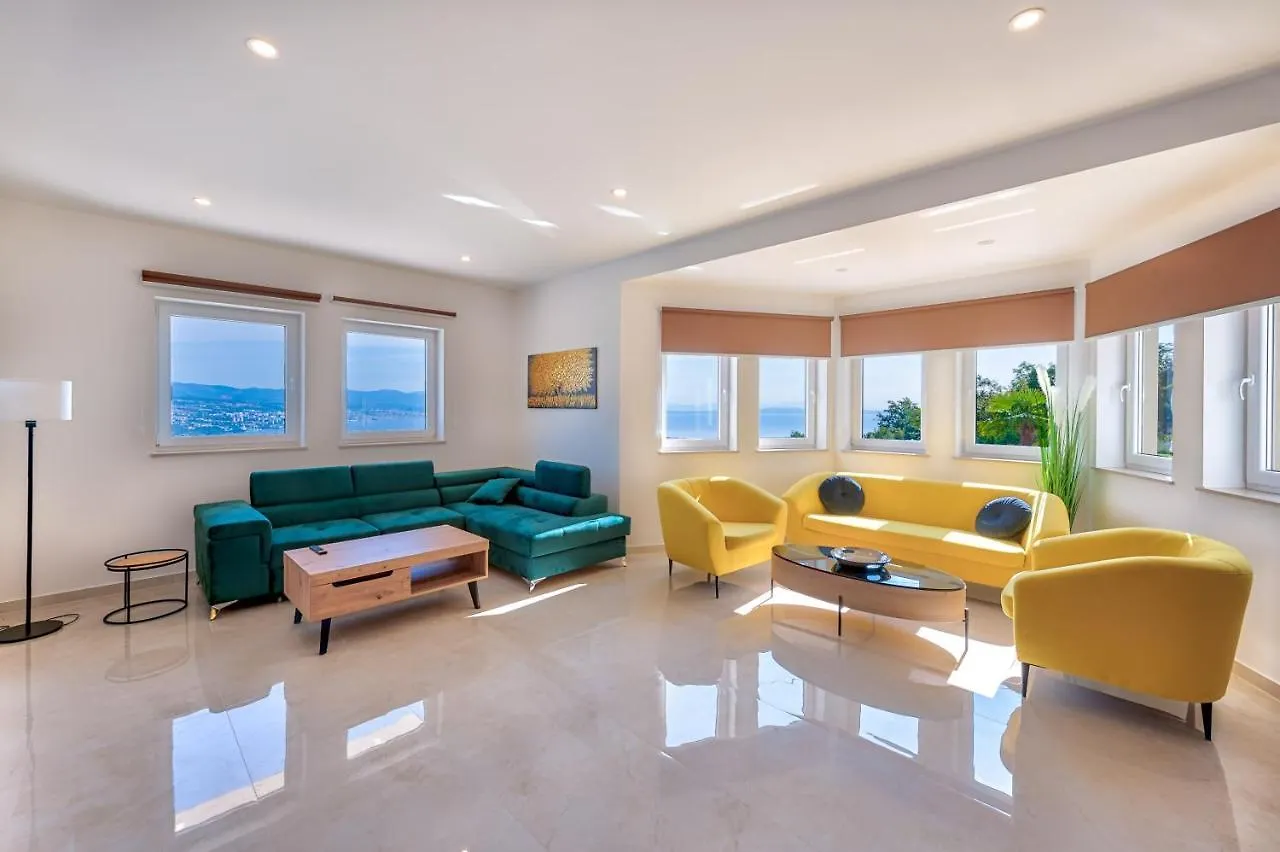 Villa Esarjo With Heated Pool And Sea View Veprinac