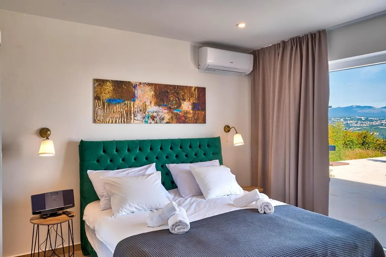 Villa Esarjo With Heated Pool And Sea View Veprinac 0*,